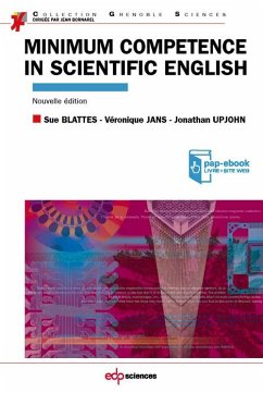 Cover Minimum competence in scientific English (eBook, PDF)
