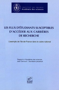 Cover Les flux d'étudiants susceptibles d'accéder aux carrières de recherche (eBook, PDF)