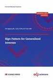 Sign Pattern for Generalized Inverses (eBook, PDF) Sign Pattern for Generalized Inverses (eBook, PDF)