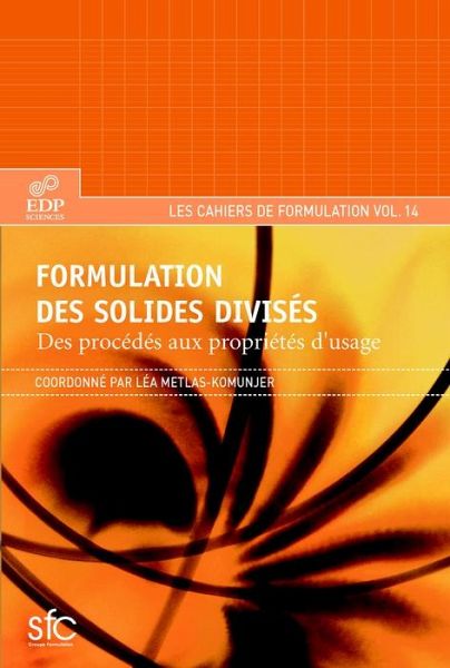 Formulation des solides divisés (eBook, PDF)