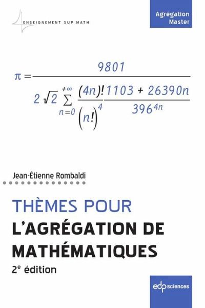 Thèmes pour l'Agrégation de mathématiques (eBook, PDF) Thèmes pour l'Agrégation de mathématiques (eBook, PDF)