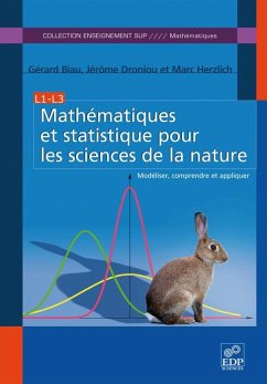 Mathématiques et statistique pour les sciences de la nature (eBook, PDF) - Biau, Gérard; Droniou, Jérôme; Herzlich, Marc