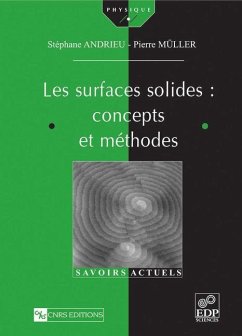 Les surfaces solides : concepts et méthodes (eBook, PDF) - Andrieu, Stéphane; Müller, Pierre