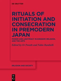Rituals of Initiation and Consecration in Premodern Japan (eBook, ePUB)