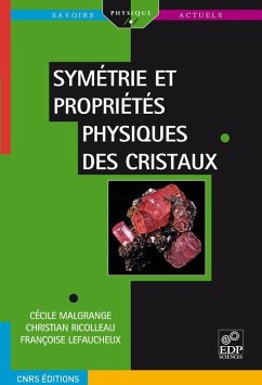 Cover Symétrie et propriétés physiques des cristaux (eBook, PDF)