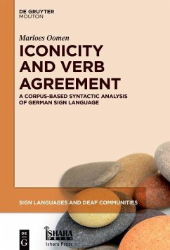 Iconicity and Verb Agreement (eBook, ePUB) - Oomen, Marloes