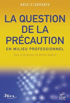 Cover La question de la précaution en milieu professionnel (eBook, PDF)