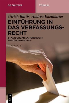 Einführung in das Verfassungsrecht (eBook, ePUB) - Battis, Ulrich; Edenharter, Andrea