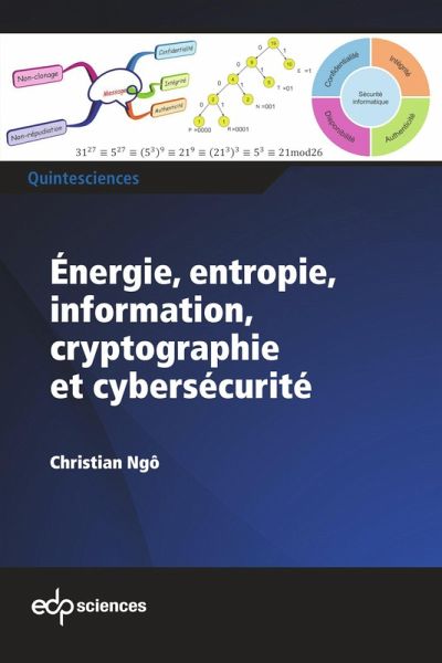 Énergie, entropie, information, cryptographie et cybersécurité (eBook, PDF)
