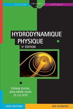 Hydrodynamique physique (eBook, PDF) - Guyon, Étienne; Hulin, Jean-Pierre; Petit, Luc