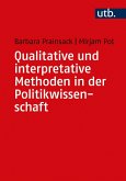 Qualitative und interpretative Methoden in der Politikwissenschaft (eBook, ePUB)