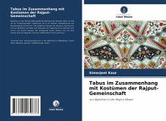 Tabus im Zusammenhang mit Kostümen der Rajput-Gemeinschaft - Kaur, Simerjeet