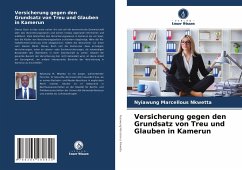 Versicherung gegen den Grundsatz von Treu und Glauben in Kamerun - Marcellous Nkwetta, Nyiawung