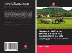 Efeitos do NPK e do esterco de vaca nas propriedades do solo - Lukman, Sale