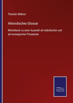 Cover Altnordisches Glossar