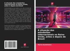 A situação dos estudantes internacionais no Reino Unido, antes e depois de Brexit - Kuznetsova, Maria