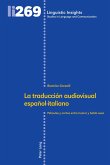 La traduccion audiovisual espanol-italiano (eBook, ePUB)
