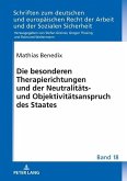 Die besonderen Therapierichtungen und der Neutralitaets- und Objektivitaetsanspruch des Staates (eBook, ePUB)