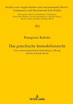 Das griechische Immobilienrecht (eBook, ePUB) - Panagiotis Kabolis, Kabolis