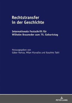 Rechtstransfer in der Geschichte (eBook, ePUB)