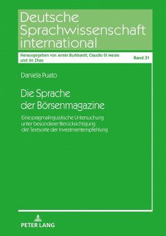 Die Sprache der Boersenmagazine (eBook, ePUB) - Daniela Puato, Puato