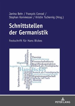 Schnittstellen der Germanistik (eBook, ePUB)