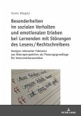 Besonderheiten im sozialen Verhalten und emotionalen Erleben bei Lernenden mit Stoerungen des Lesens / Rechtschreibens (eBook, ePUB)