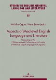 Aspects of Medieval English Language and Literature (eBook, ePUB)