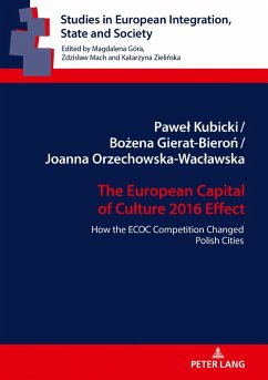 European Capital of Culture 2016 Effect (eBook, ePUB) - Pawel Kubicki, Kubicki