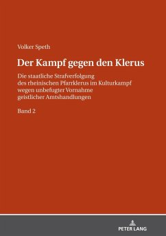 Der Kampf gegen den Klerus (eBook, ePUB) - Volker Speth, Speth