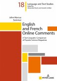 English and French Online Comments (eBook, ePUB)