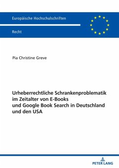 Pia Christine Greve, G: Urheberrechtliche Schrankenproblemat (eBook, ePUB) - Pia Christine Greve, Greve