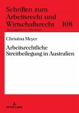 Arbeitsrechtliche Streitbeilegung in Australien (eBook, ePUB)