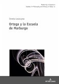 Ortega y la Escuela de Marburgo (eBook, ePUB)