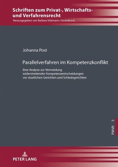 Parallelverfahren im Kompetenzkonflikt (eBook, ePUB) - Johanna Post, Post