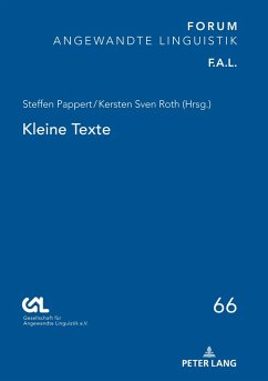 Kleine Texte (eBook, ePUB)