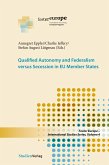 Qualified Autonomy and Federalism versus Secession in EU Member States (eBook, ePUB)