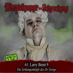 Folge 61: Larry Brent 9 - Die Schlangenköpfe des Dr. Gorgo (MP3-Download)