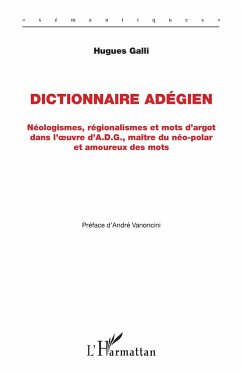 Dictionnaire Adégien - Galli, Hugues