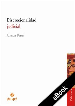 Discrecionalidad judicial (eBook, ePUB) - Barak, Aharon