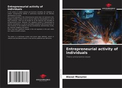 Entrepreneurial activity of individuals - Maxurov, Alexei