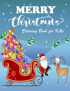 Merry Christmas Coloring Book for Kids - Scott, Cian