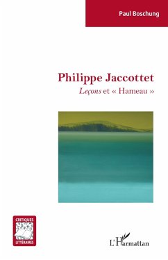 Cover Philippe Jaccottet