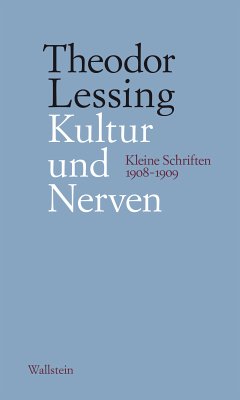 Kultur und Nerven (eBook, PDF) - Lessing, Theodor