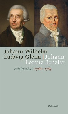 Briefwechsel 1768-1783 (eBook, PDF) - Benzler, Johann Lorenz; Gleim, Johann Wilhelm Ludwig