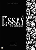An Essay on Criticism (eBook, ePUB)