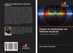 Capire la leadership nei festival musicali - Calvo-Soraluze, June