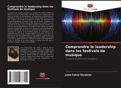 Comprendre le leadership dans les festivals de musique - Calvo-Soraluze, June