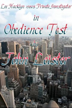 Cover Lee Hacklyn 1980s Private Investigator in Obedience Test (eBook, ePUB)