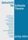 Zeitschrift für kritische Theorie / Zeitschrift für kritische Theorie, Heft 52/53 (eBook, PDF)